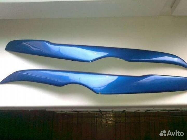 Реснички на фары Subaru Impreza Лиса