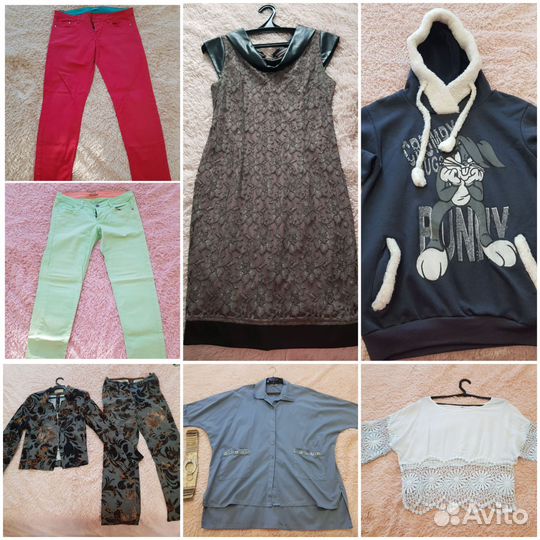 Женские вещи пакетом 46,48,50р