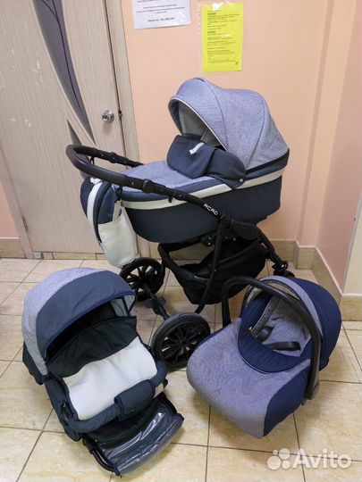 Коляска 3 в 1, в отличном