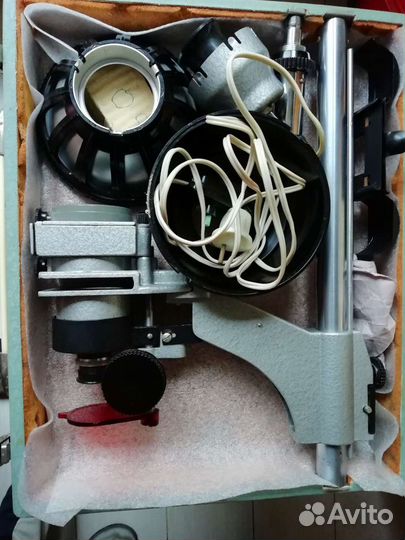 Фотоувеличитель упа-5 СССР 1973г, фонарь, бачок, г