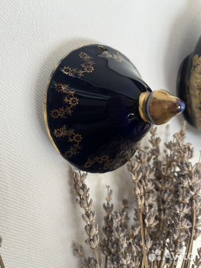 Чайник заварочный фарфор кобальт чехия