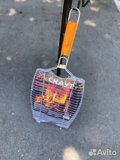 Сетка/решетка для рыбы на мангал