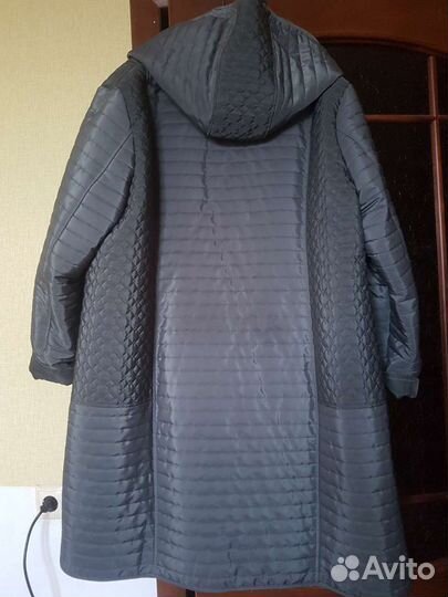 Пальто женское демисезонное большой размер(68-72)