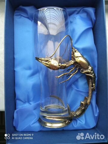 Бокал пивной Рак