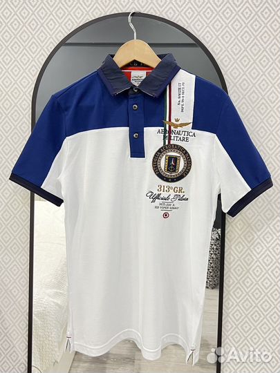 Поло Aeronautica Militare новое, оригинал, S