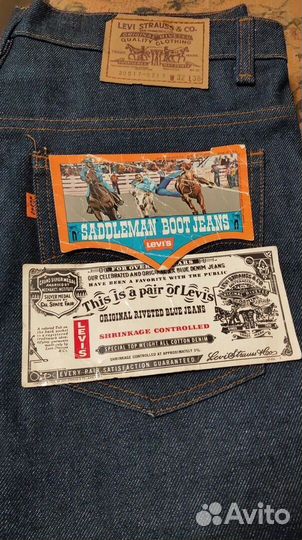 Джинсы levis USA 1981 32/36