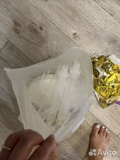 Воздушные шарики И подставка для шаров