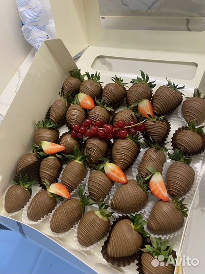 Клубника в бельгийском шоколаде