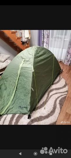 Палатка туристическая 2 местная с тамбуром