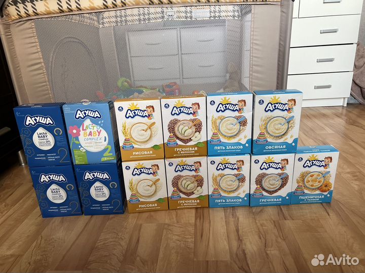 Детские каши и смеси