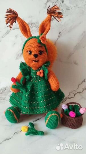 Вязанные игрушки ручной работы