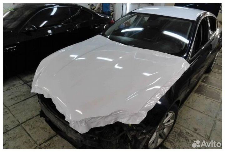 Белая пленка для такси