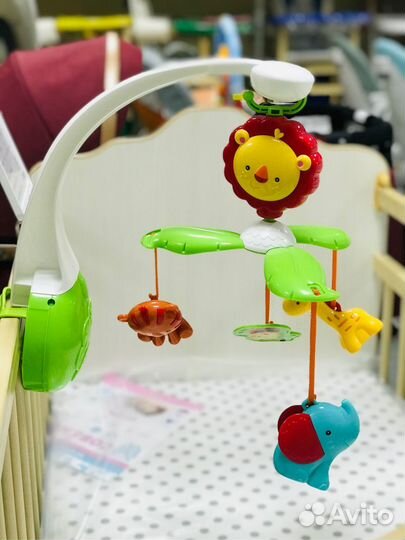 Музыкальная карусель для кроватки 