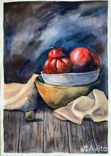 Картина акварелью