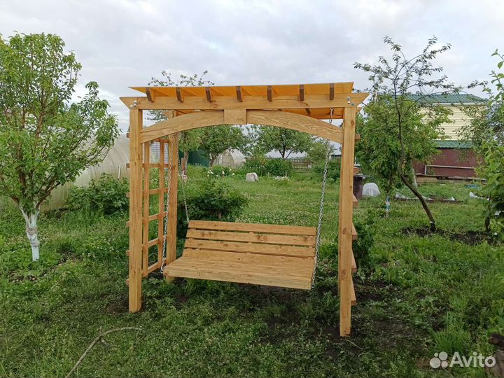 Садовая качель Пергола