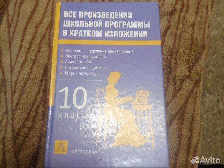 Книга по литературе 10 класс часть 1