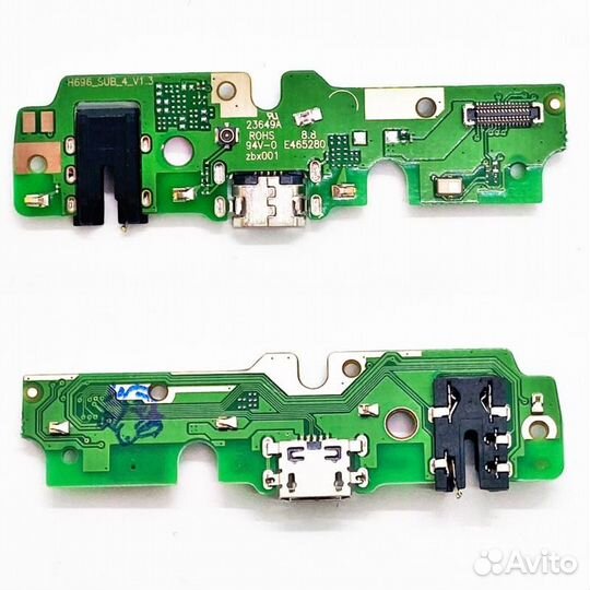 Шлейф Tecno Spark 7 на сист