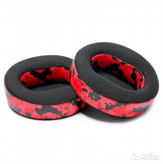 Красные амбушюры Wicked Cushions для Audeze Maxwel