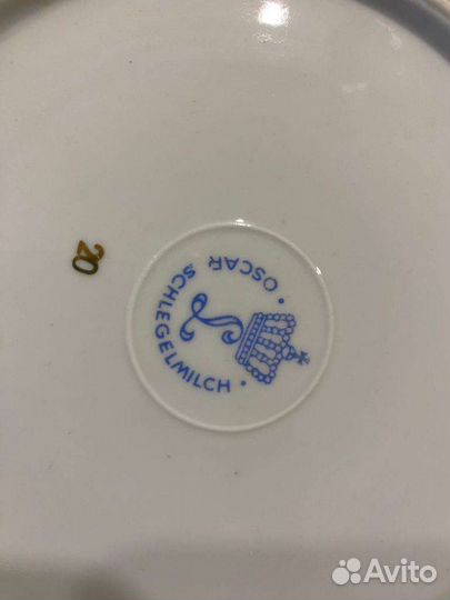 Фарфоровые тарелки Мадонна Оскар