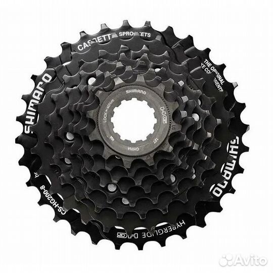 Кассета Shimano Tourney CS-HG200-8, 8ск, (12-32Т)