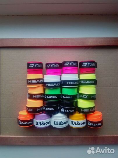Намотка для ракетки теннисная и бадминтон