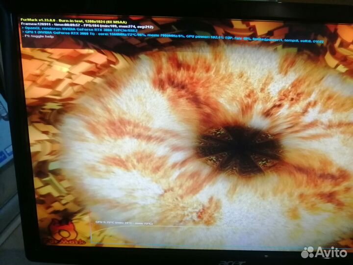 Видеокарта RTX 3060ti Founders Edition nvidia