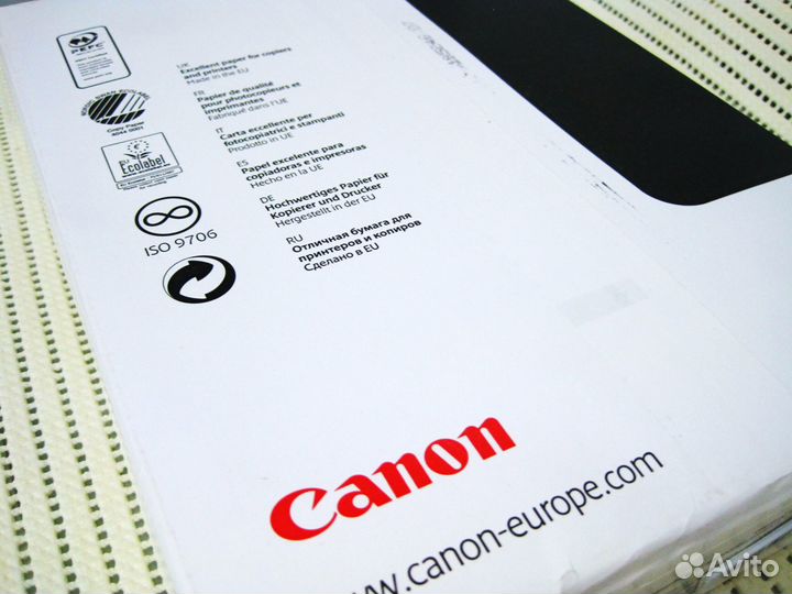 Бумага для принтера Canon A4 80г 500л. белая