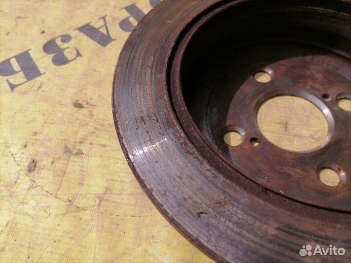 Диск тормозной задний Toyota Corolla 120 2001-2006