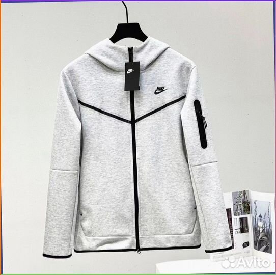 Зип худи Tech Fleece nike (Лучшее качество)