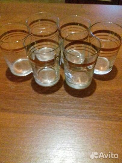 Стопки,рюмки, стаканчики граненые