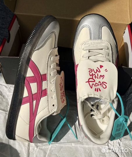 Кеды Onitsuka tiger Tokuten розовые Оригинал
