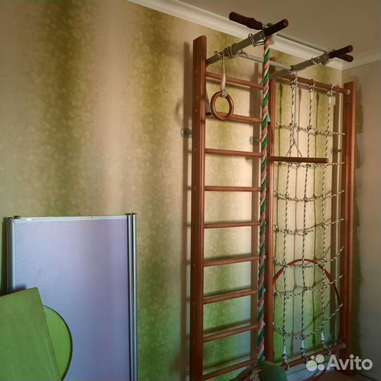 Детская шведская стенка деревянная