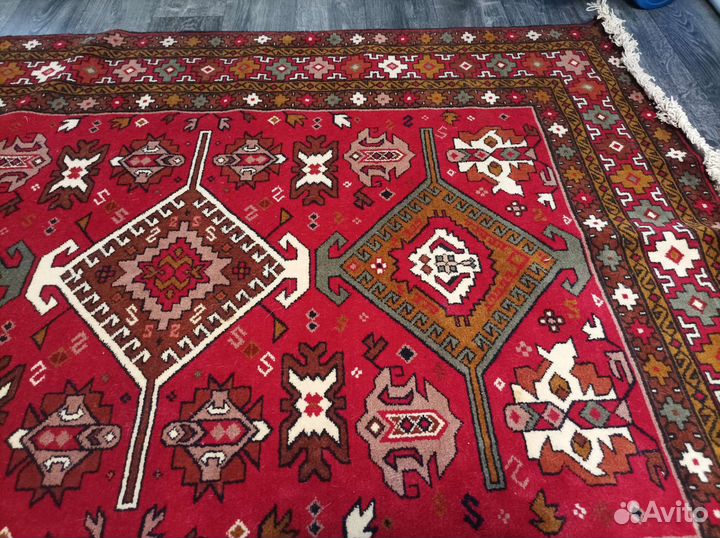 Ковер СССР ручной вязки