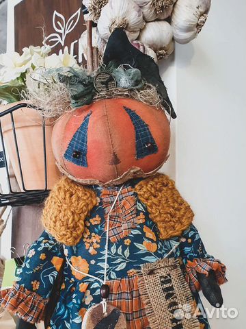 Интерьерная коллекционная кукла ручной работы