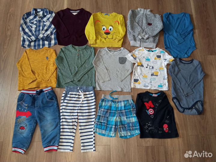 Пакет вещей на мальчика 1,5-2,5года