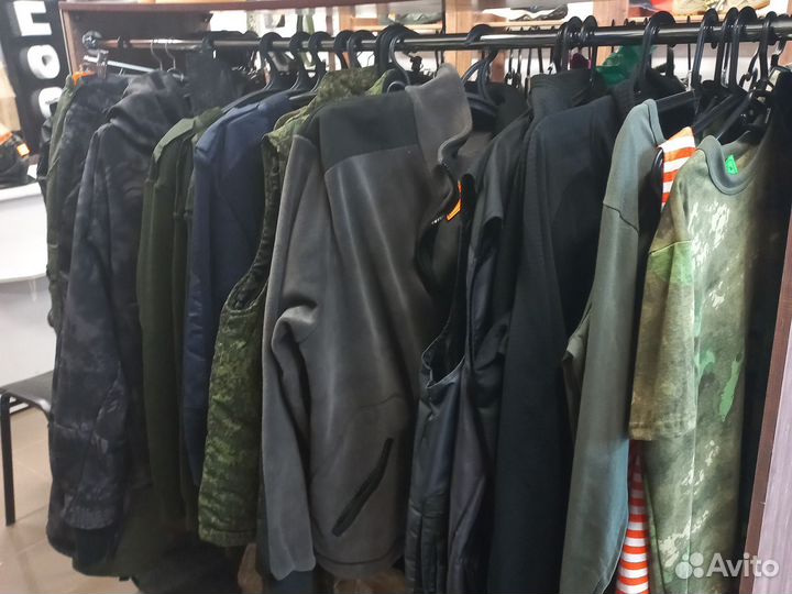 Товарный остаток камуфляжной одежды