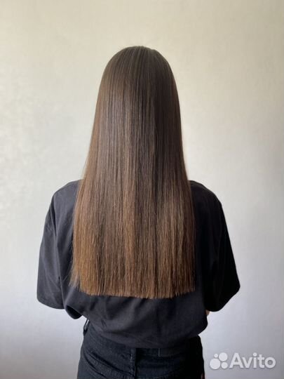 Кератиновое выпрямление