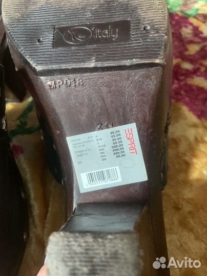 Босоножки женские 38 размер