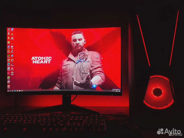 Атомный Игровой Пк Core i3, Rtx 3070 8 озу TradeIn