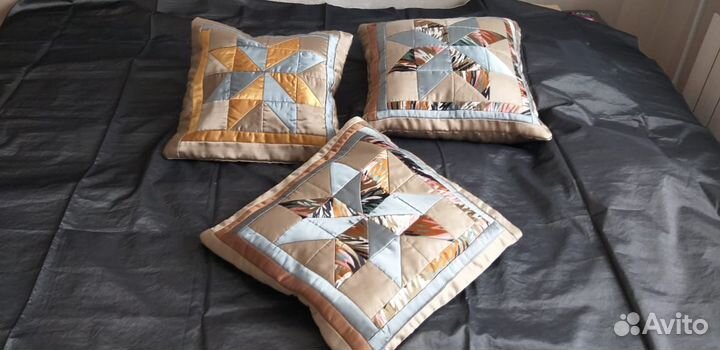 Подушки новые лоскутные