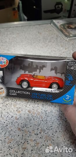 Моделька Porsche 550A Spyder 1:43