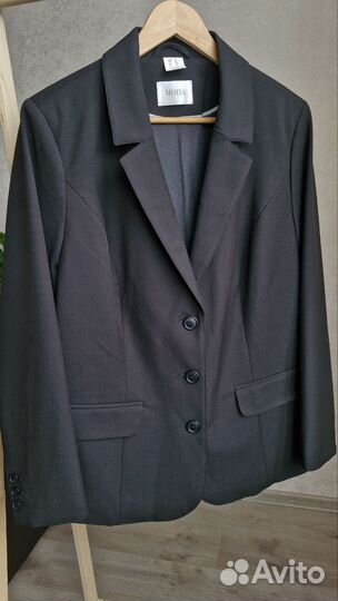 Пиджак женский 52 Германия новый черный