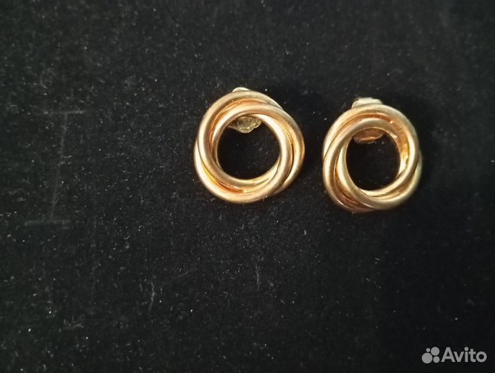 Серьги бижутерия