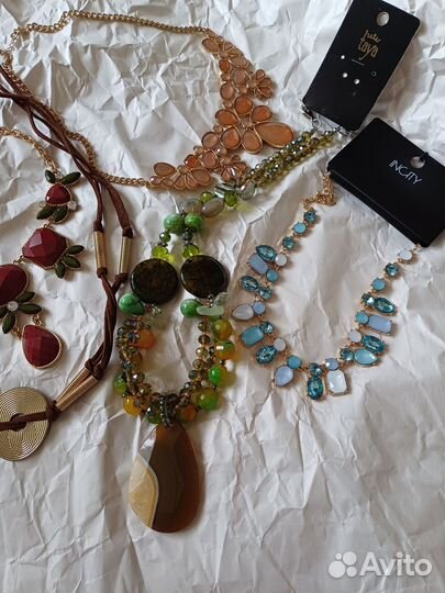 Бусы колье ожерелье