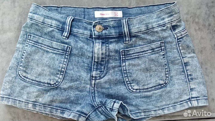 Джинсовые шорты для девочек