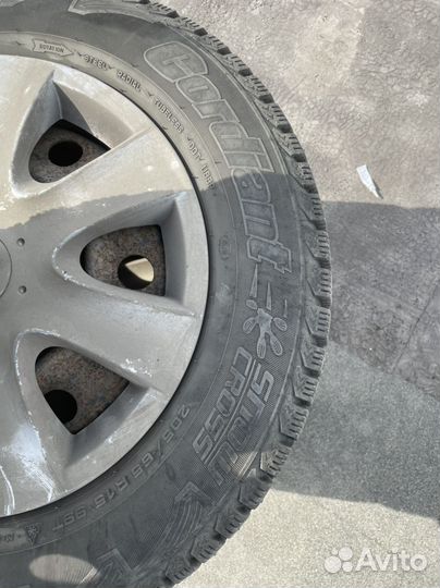 R15 Cordiant Snow Cross 205/65, PCD 6x110 DIA 18