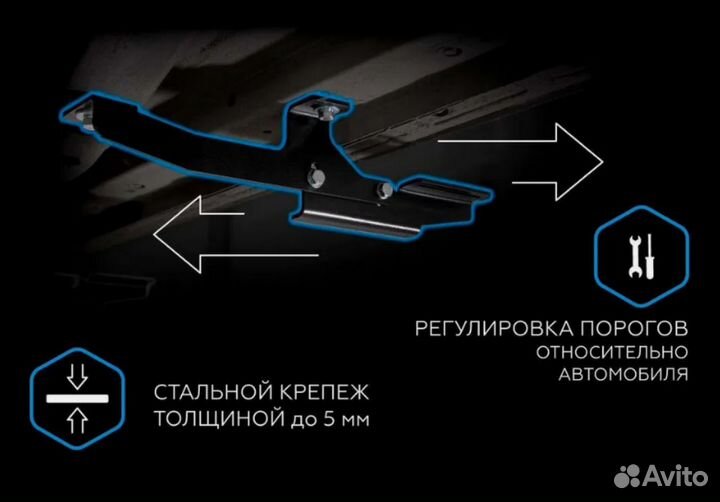 Подножки Пороги на KIA Sportage 3 / 4 / 5 