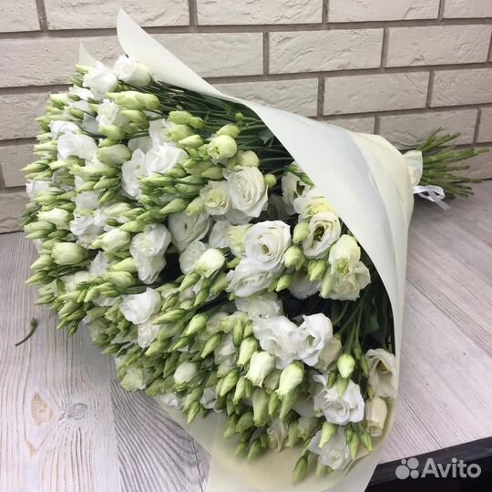 Букет 293 Эустома белая 45 шт