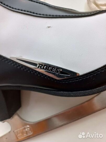 Коньки женские Roces 39 белые