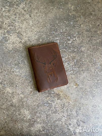 Обложка для паспорта натуральная кожа